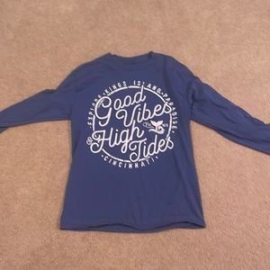 Vintage blue kings island long sleeve